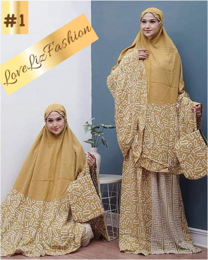 Telekung Lanjutan Mukena Batik Edition (TLKG-1007)
