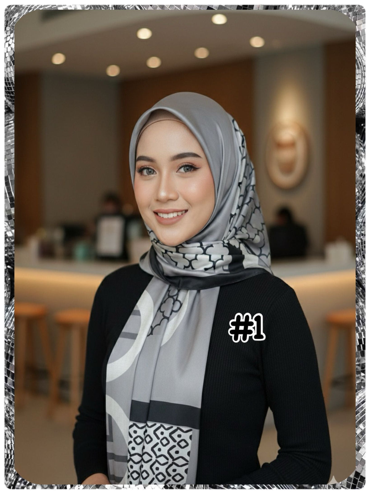Exclusive Shawl Satin Printed (SHL_0226/047)