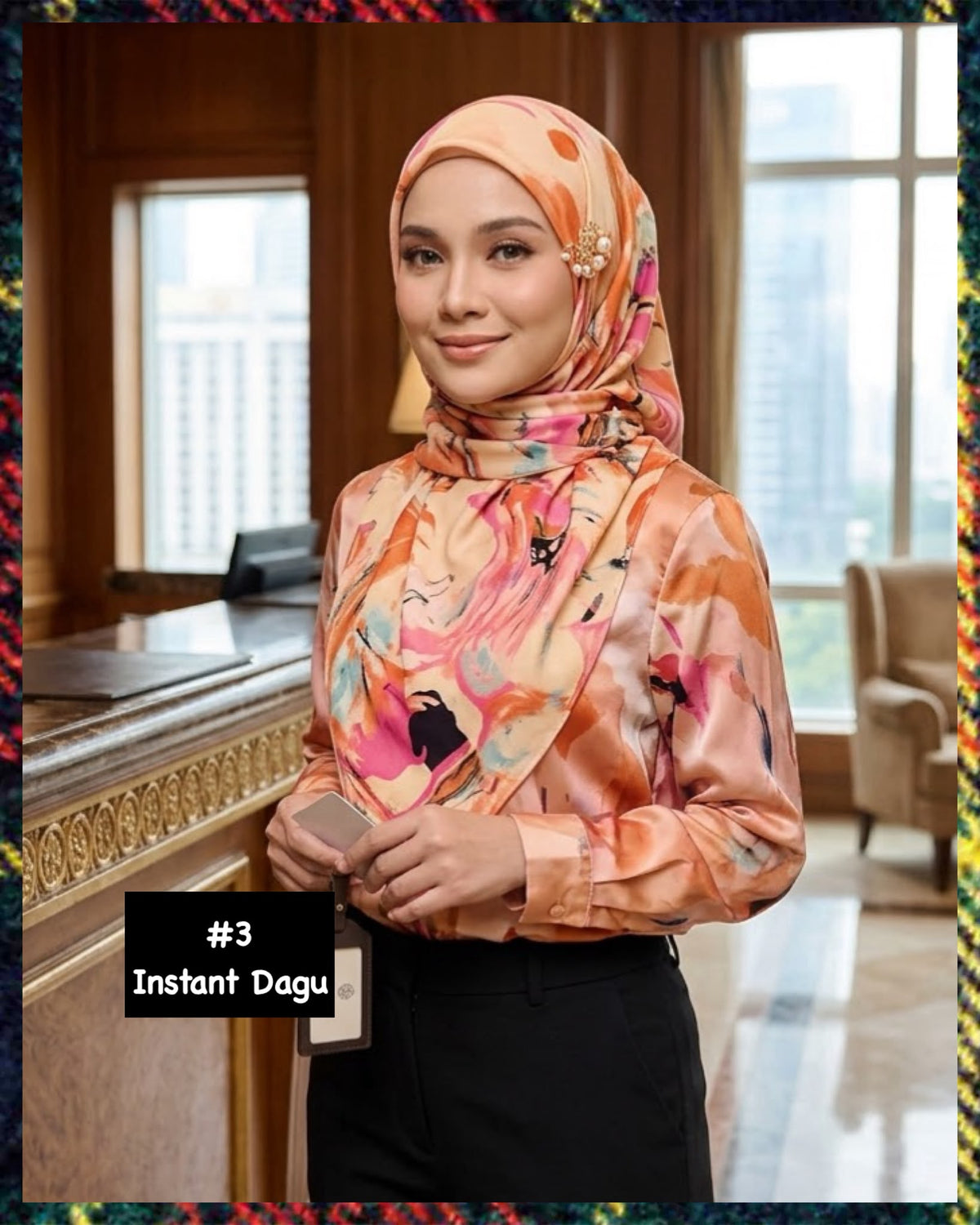 Assorted Instant Hijabs (INST/CSL_1026/003 (M)) (🔥3 pcs for $10/-🔥)