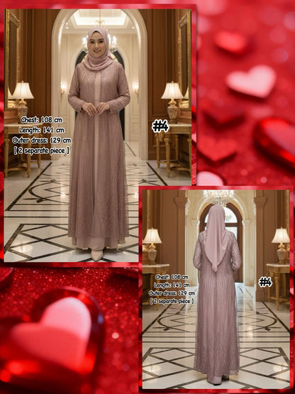 Assorted Exclusive Long Dress (LDR_0126/001) (#IDTA)