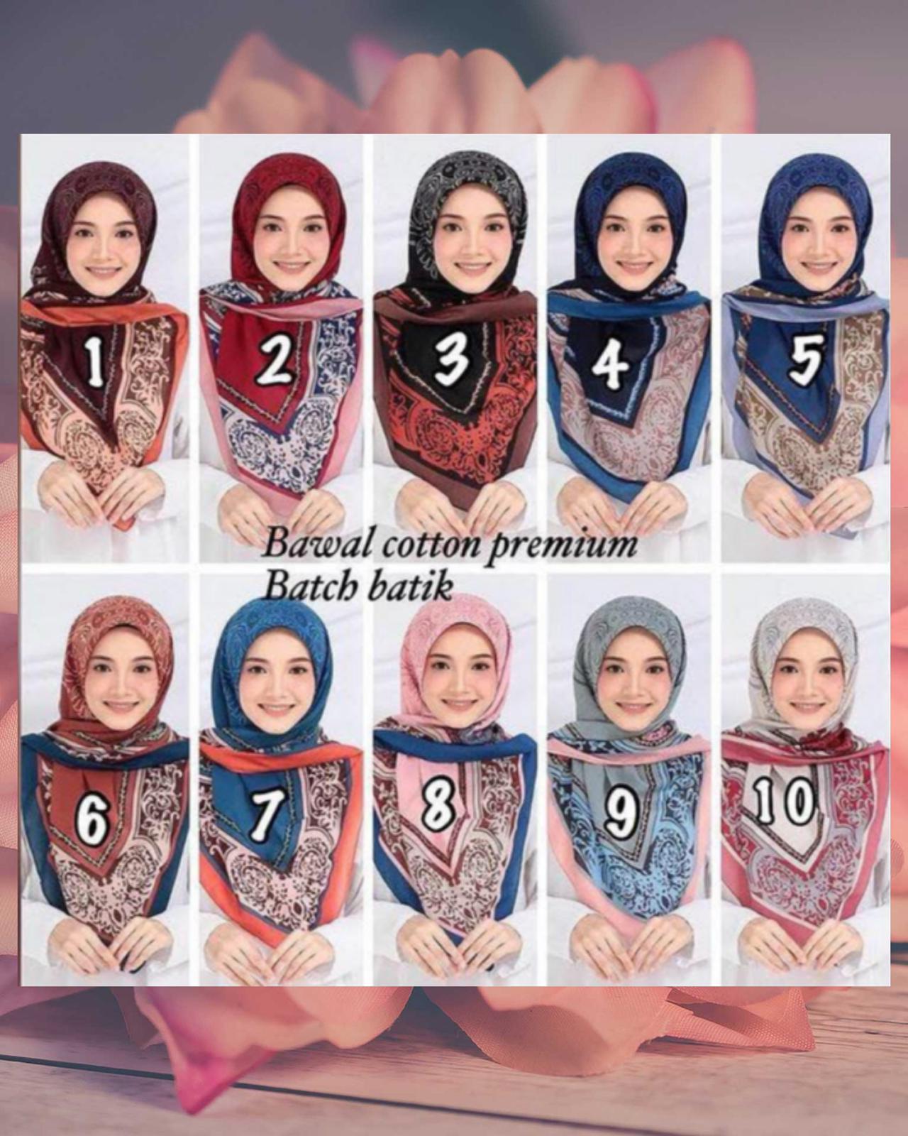 Bawal Premium Cotton Voile - Batik Batch series 9