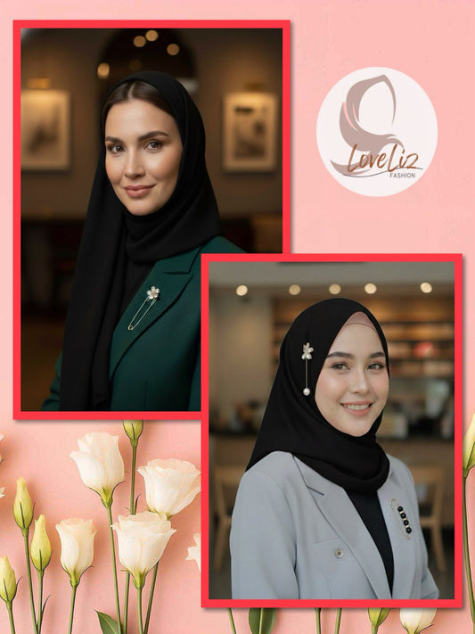 Hijab Accessories Bundle Set (ASR_0126/029)