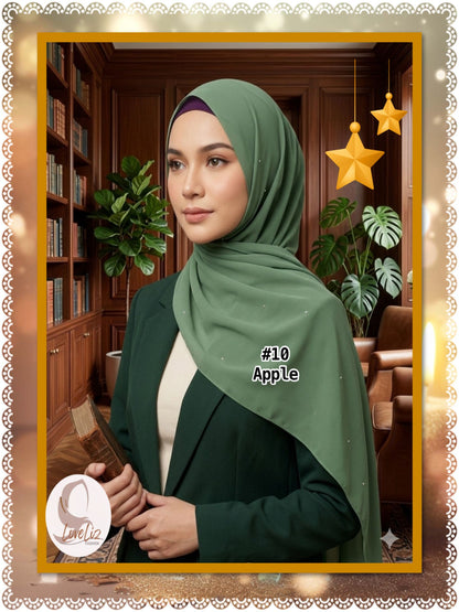 Shawl Chiffon Diamante (SHL_0326/045)