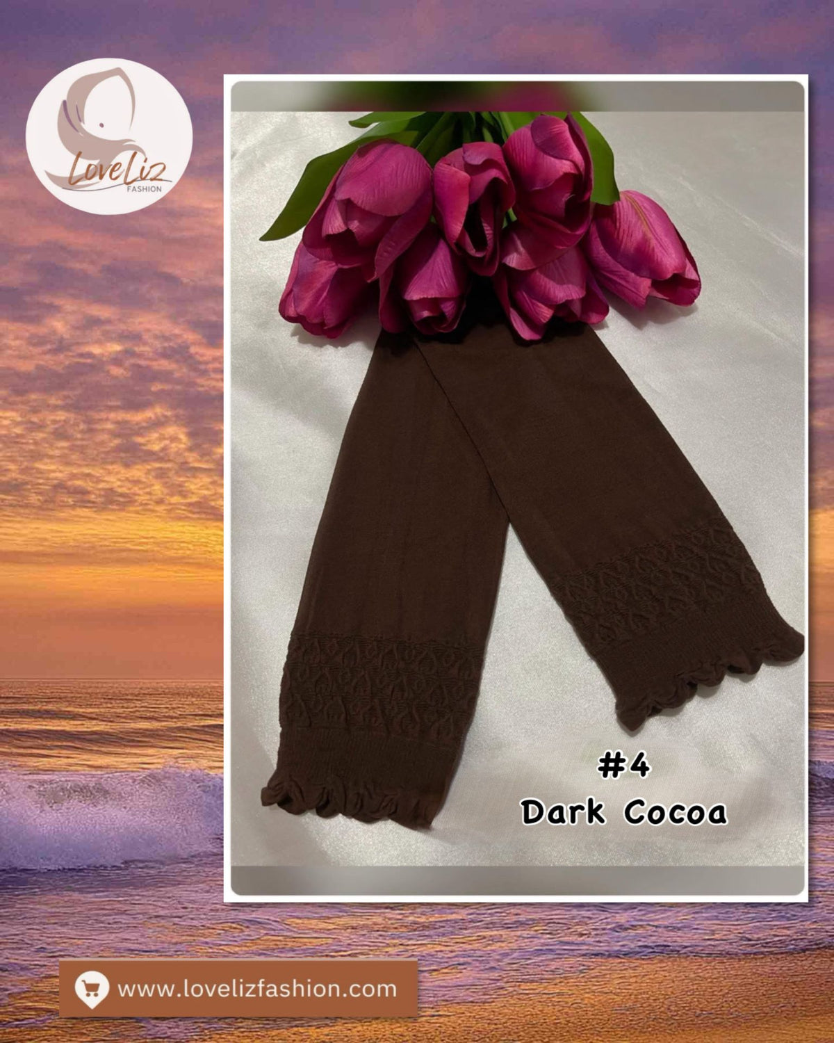 Aurat Embroidery Heart Handsocks (HNSK- 1012) (#HA- 7401)