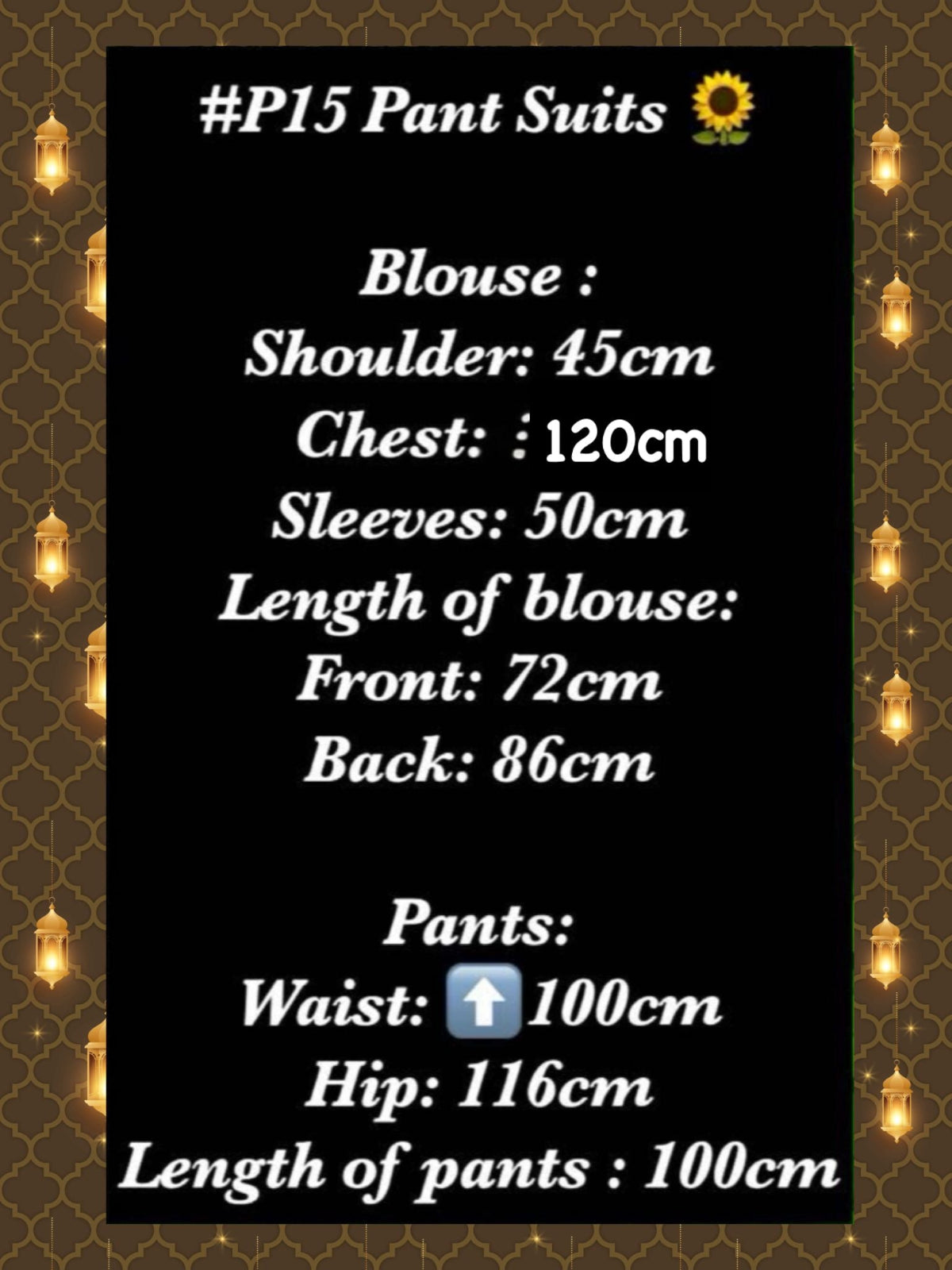 Chey Crepe Pants Suits (PANTS_0426/007) (#P15H)