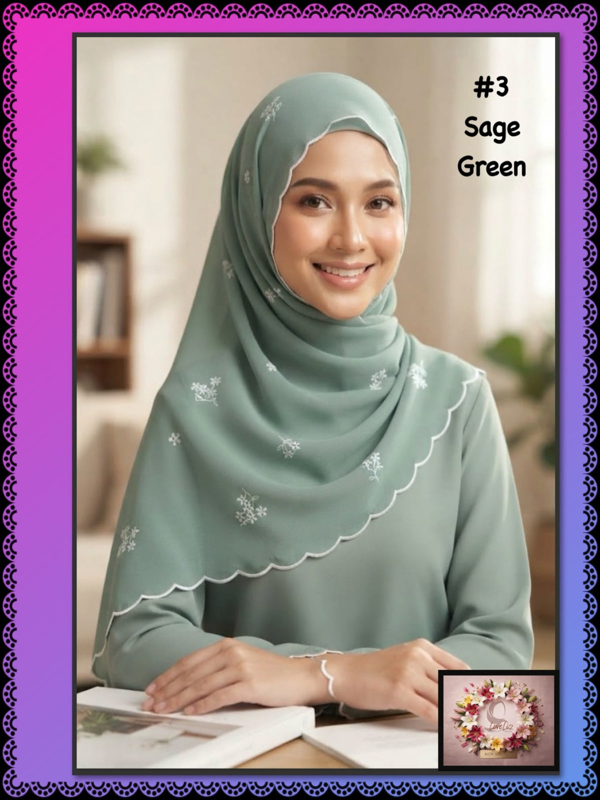 Shawl Sulaman (SHL_1026/019) (#WKWC)