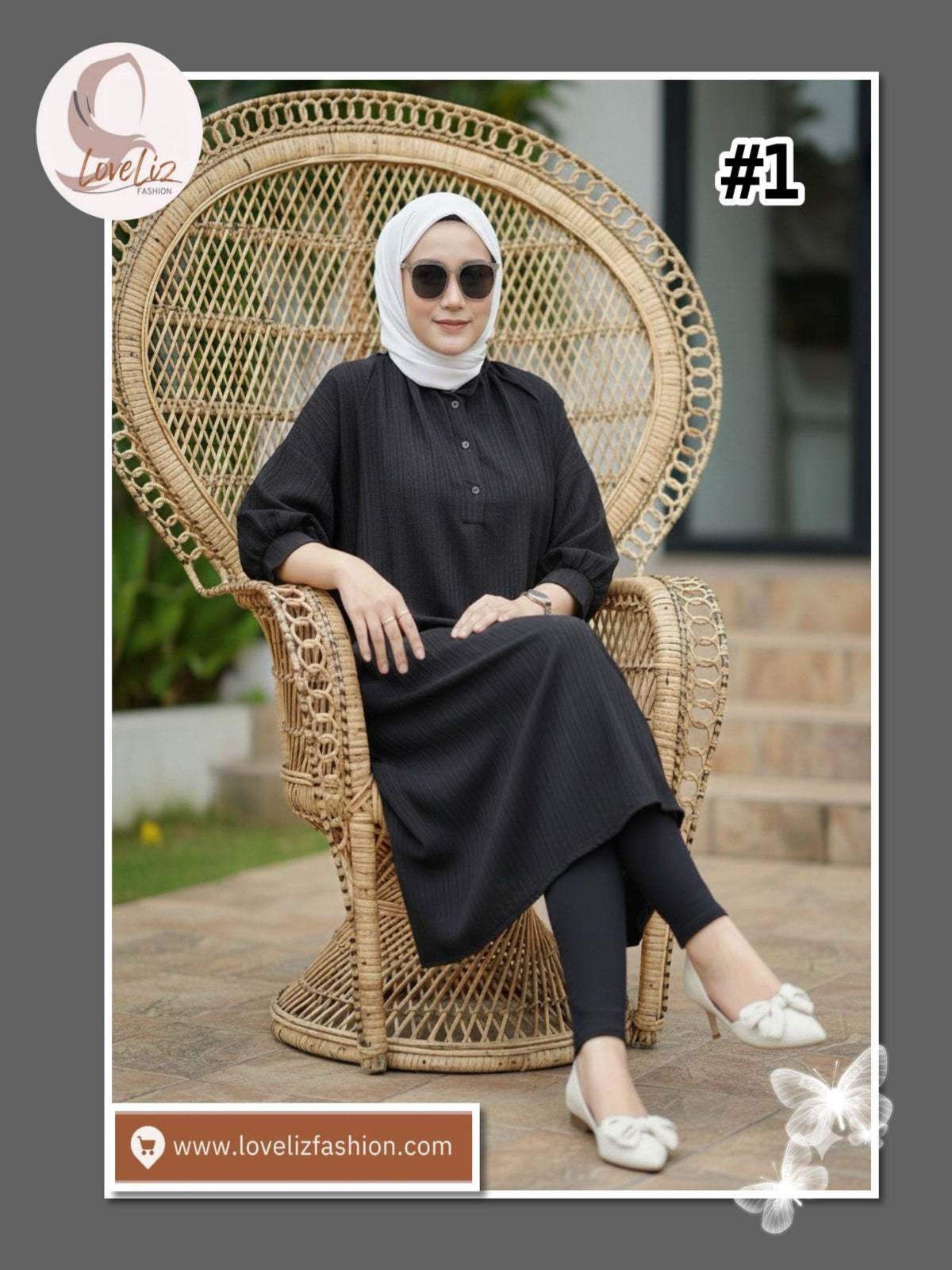 TOP Plain Blouse (BLSE-1023) (#KNGP13)