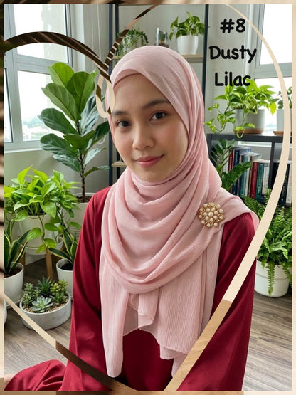 Shawl Chiffon Muna (SWL_1026/057) (#MM)