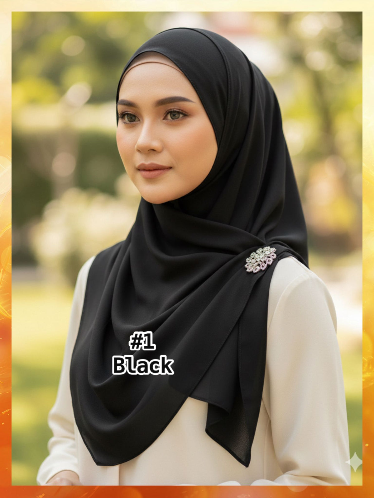 Bawal  Chiffon Shimmering (BWL_0226/029) (#ABS)