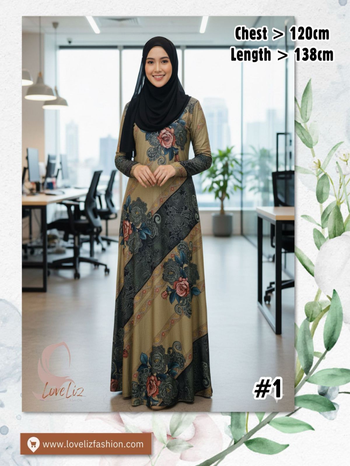Assorted Modern Dresses (GAMIS-1008) (#PE)