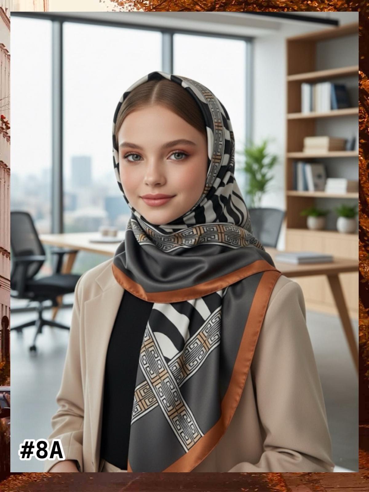 Bawal Satin Printed (BAWL- 1034(A))
