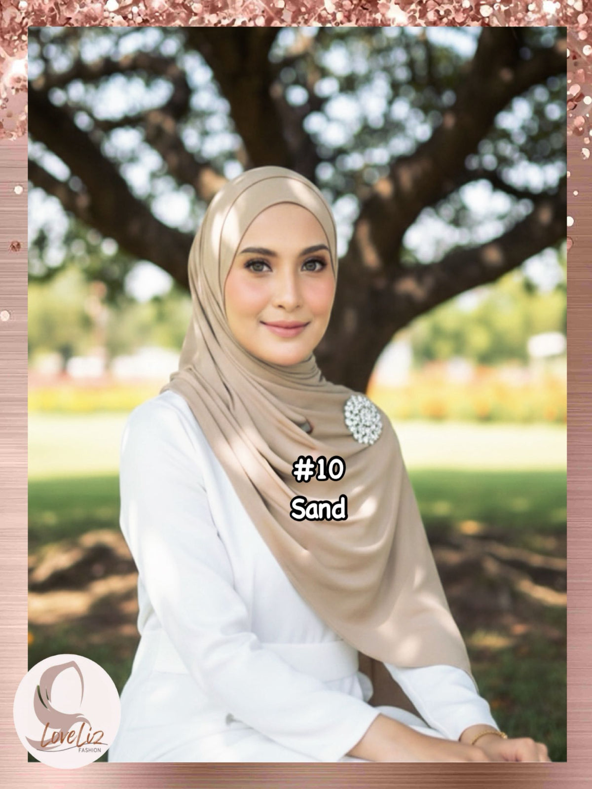 Instant Shawl Jersey Inner Neck (ISHL_0126/001) (#MM)