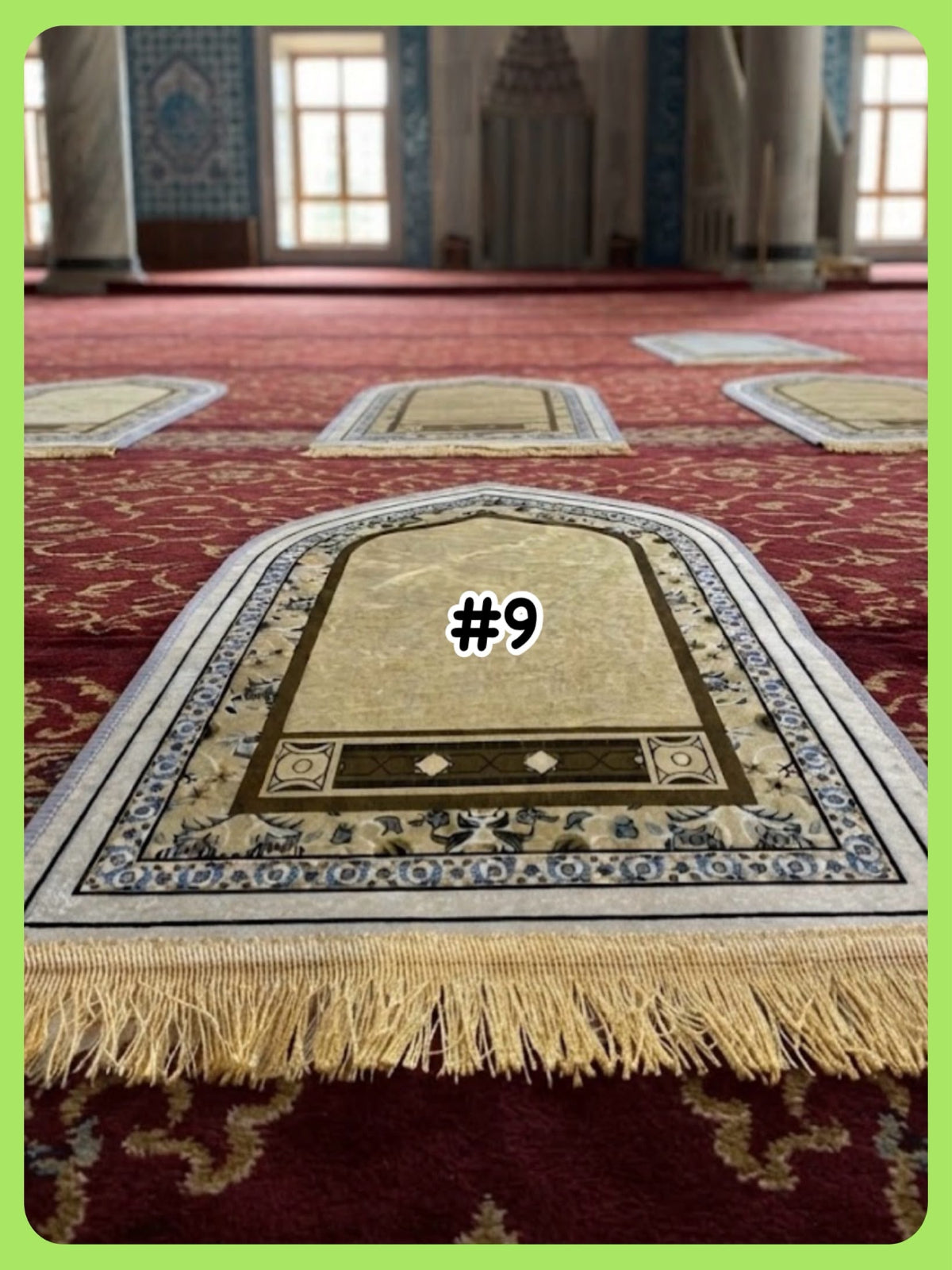 Mini Praying Mat (SJD_1026/001) (#KWC)
