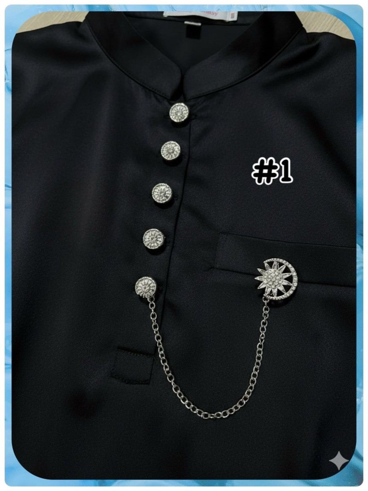 Men's Butang Baju Kurung (ASR_0126/005) (#KNWLL)