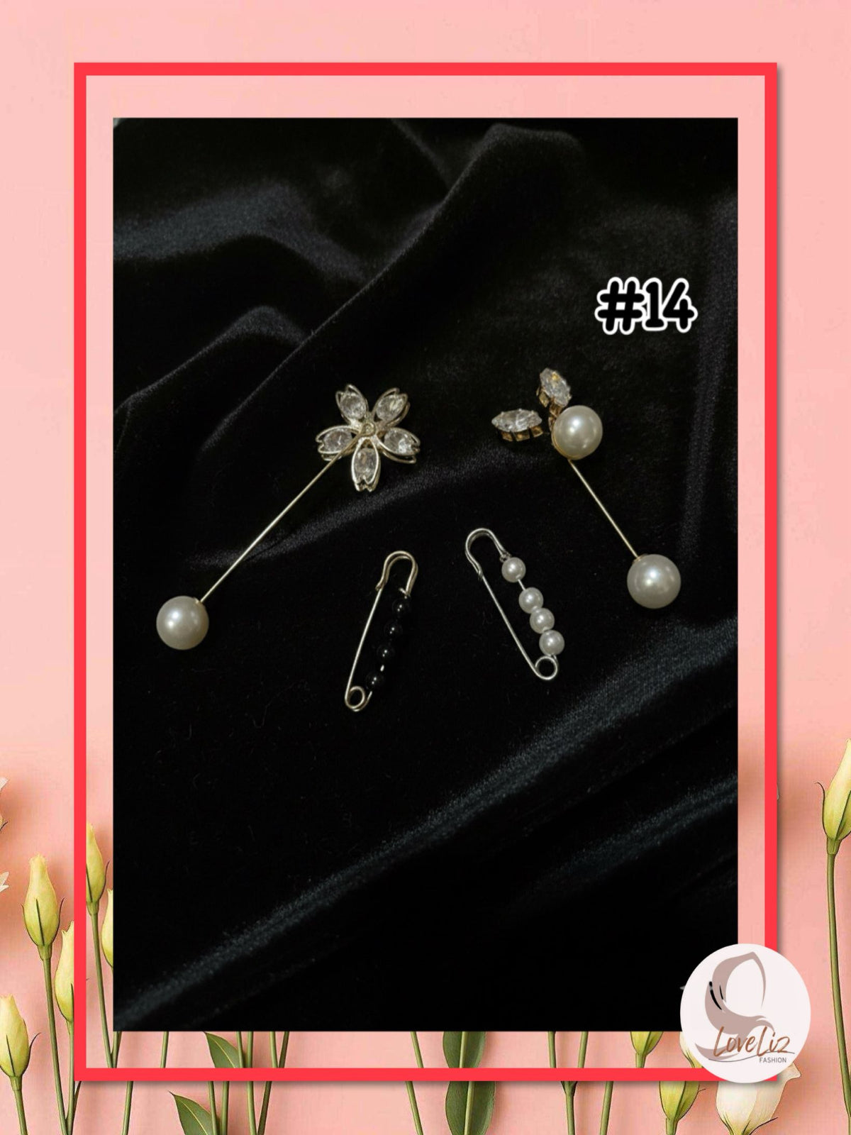 Hijab Accessories Bundle Set (ASR_0126/029)