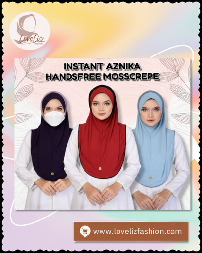 Instant Handsfree Aznika 2 Tone (ISHWL- 1019)