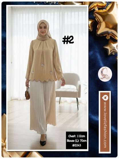 Top Modern Blouse (BLS_0126/002) (#T2243/2272/1256/1171KNW)