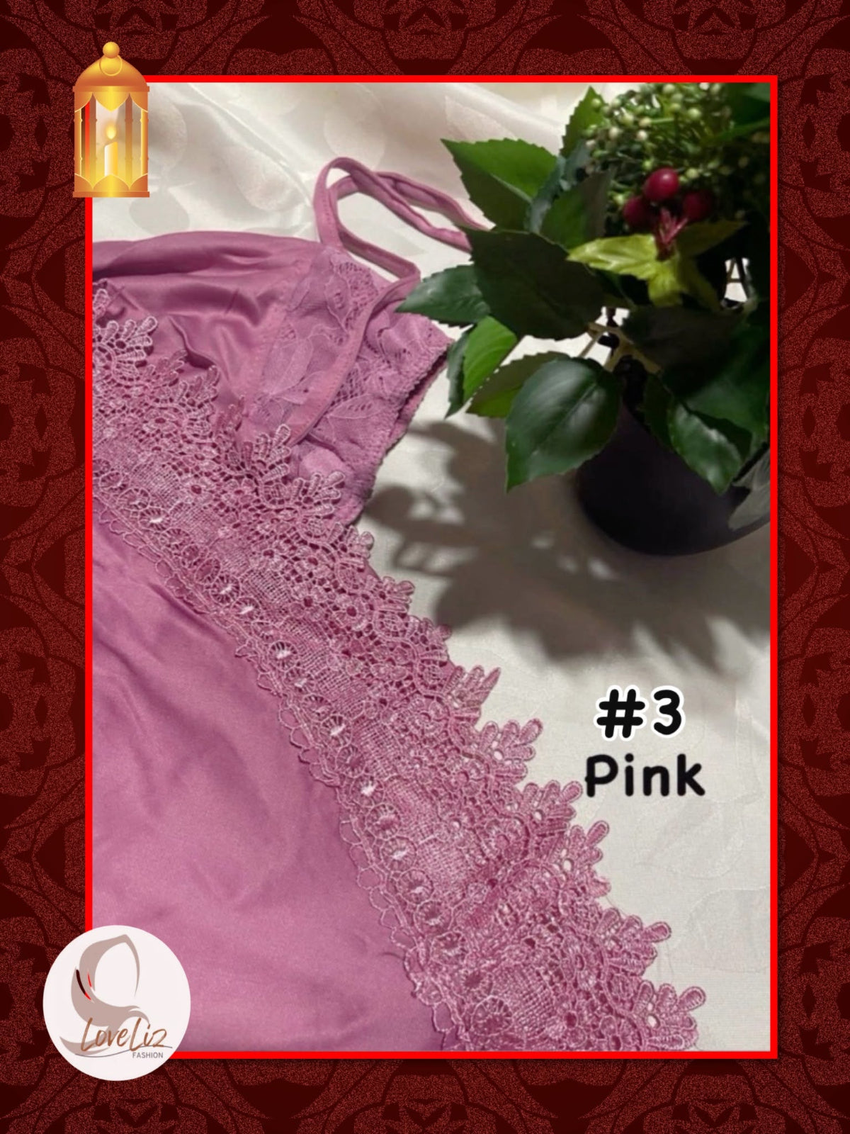 Telekung Single Lace (TKG_0826/011) (#ZC)