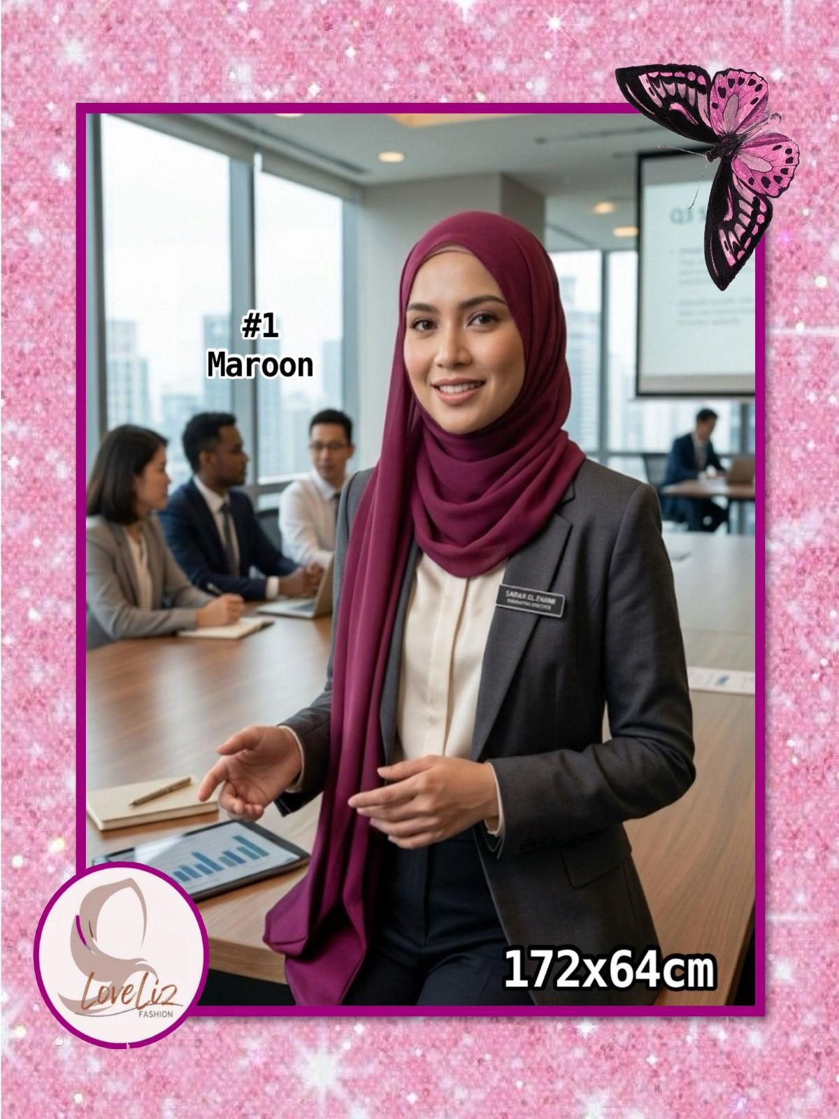 Shawl Chiffon Plain (SHL_0326/021)