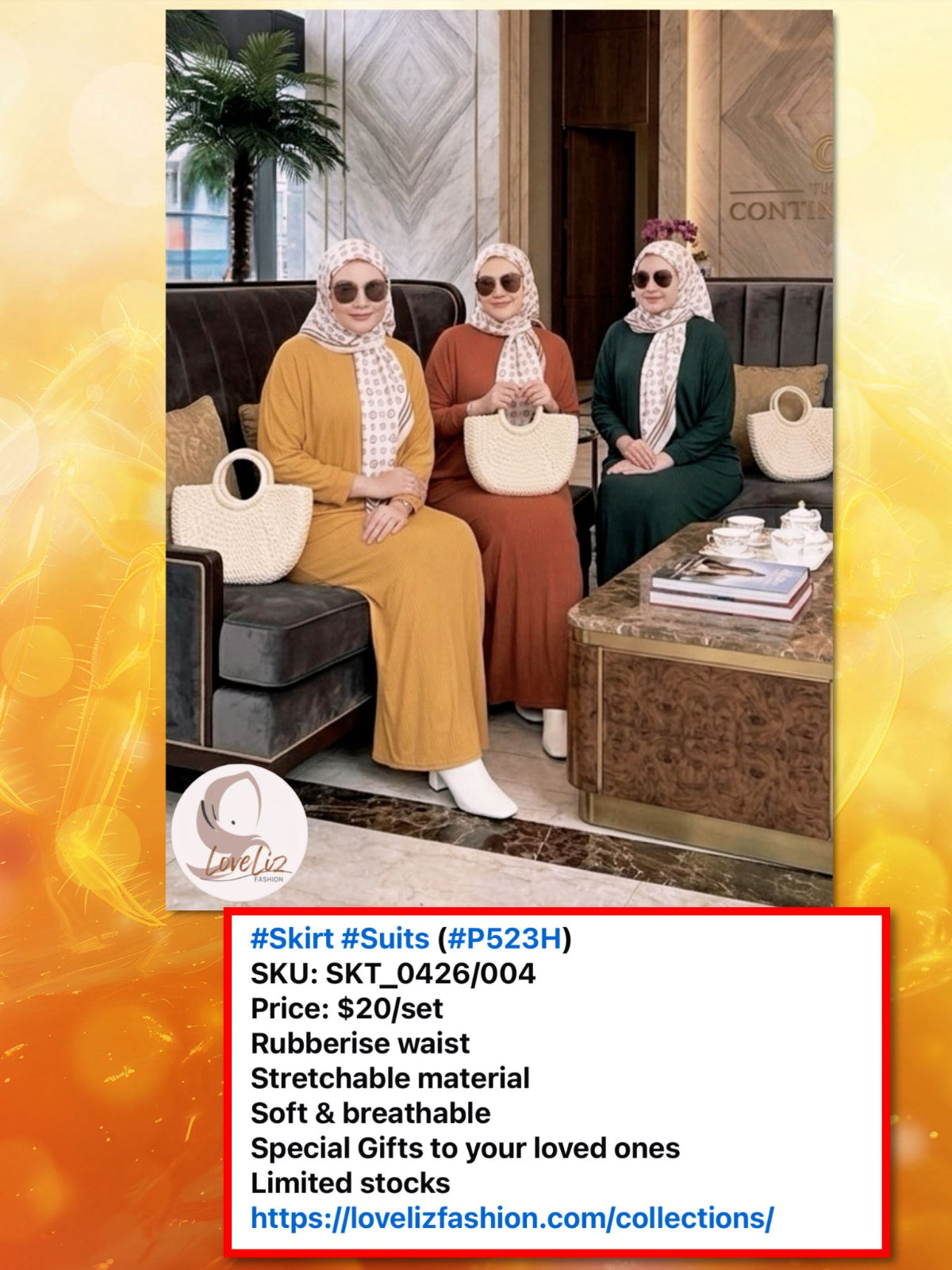 Skirt Suits (SKT_0426/004) (#P523H)